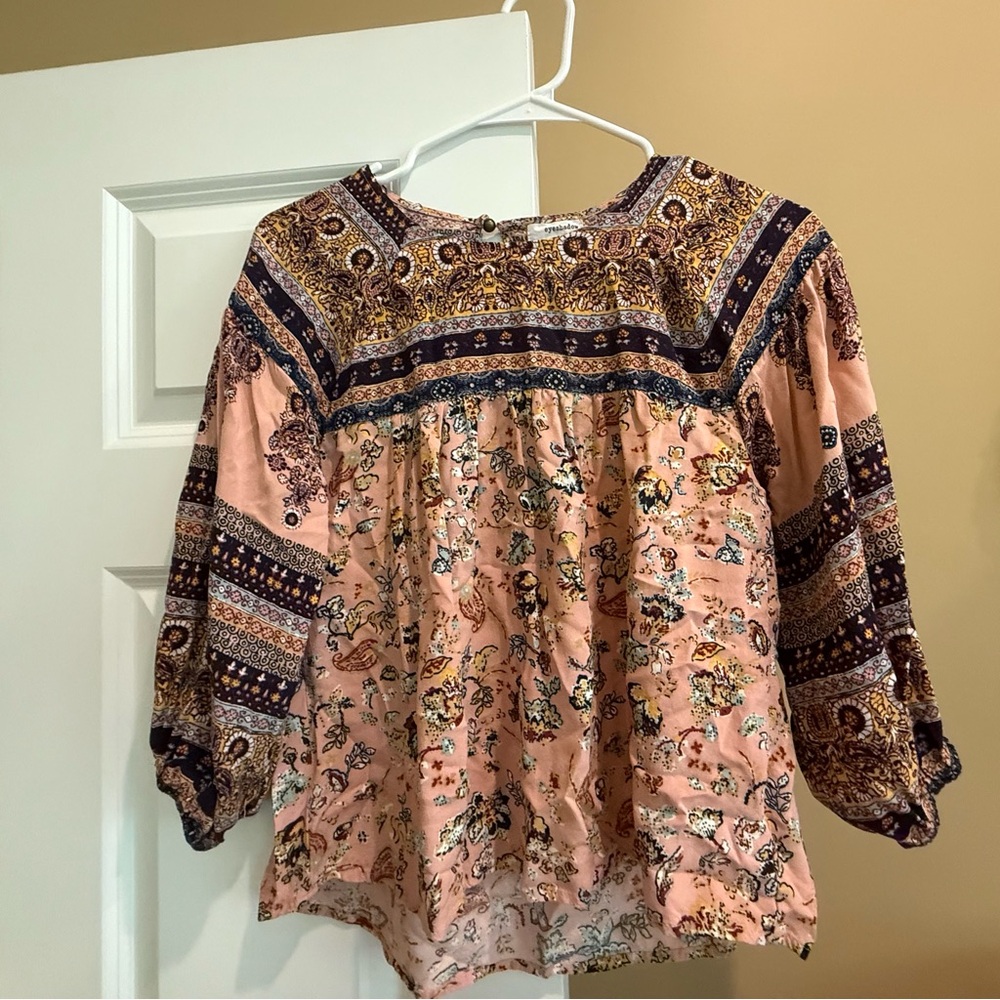 Bohemian Floral Women's Top